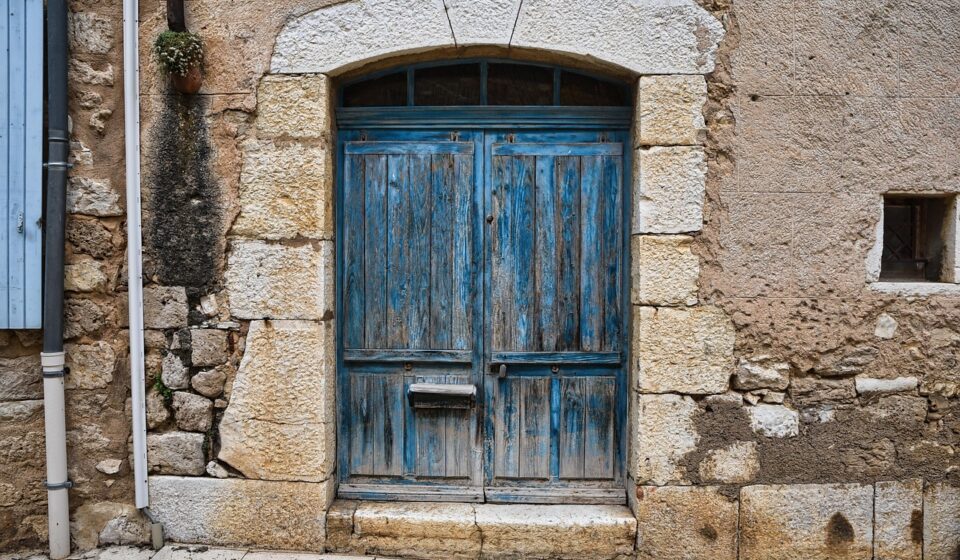 door, entry, facade, street, blue, stone, rustic, door, door, door, door, door, street, street