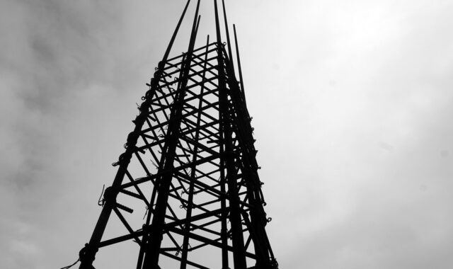 rod, building, steel, material, castle, constructive