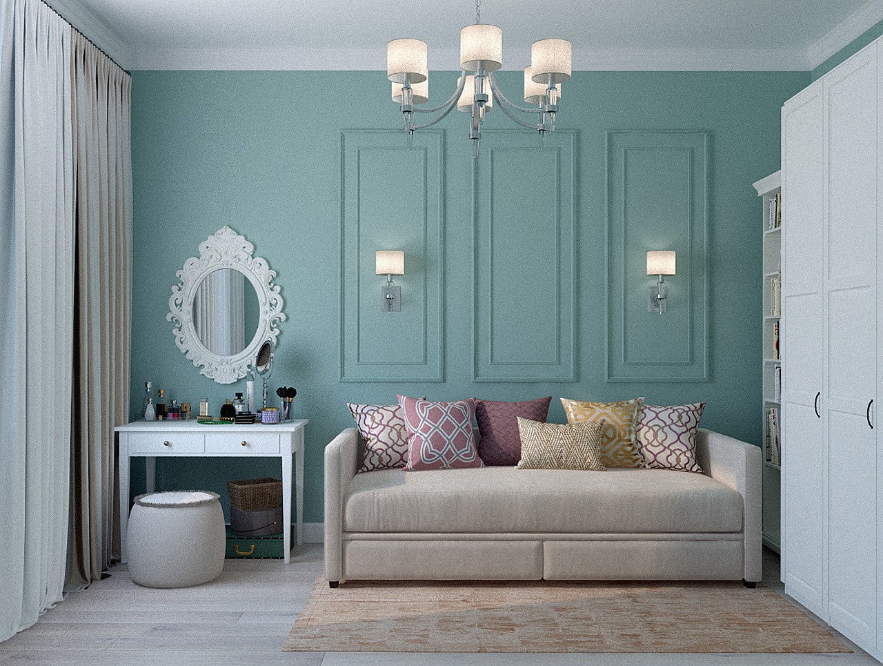 living room, room, apartment, classic, sofa, dressing table, small table, interior design, interior, hall, boudoir, interior designer, living room, living room, living room, living room, living room, sofa, dressing table
