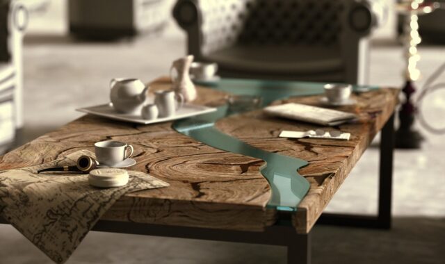 table setting, dishes, 3d, interior design, brown table, brown design, brown interior, table setting, table setting, table setting, table setting, table setting