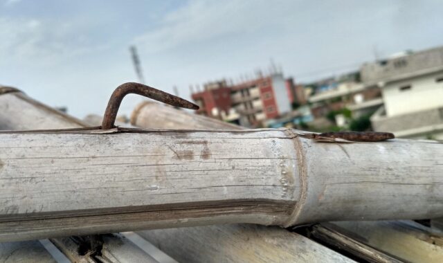 wood, rust, sky, nature, building, material