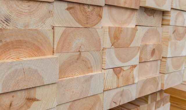wood, prefabricated house, material