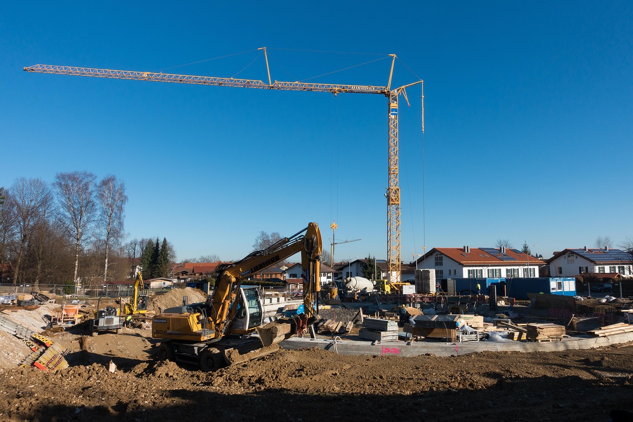 building, construction site, heaven, construction crane, crane, housebuilding, excavator, building, construction site, housebuilding, housebuilding, housebuilding, housebuilding, housebuilding